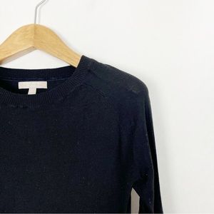 Banana Republic Black Crew Neck Sweater